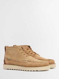Barbour Hadston Chukka Boots, Sand - view 2, Sand