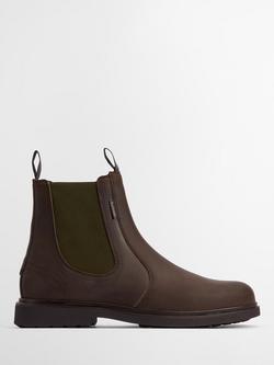 Barbour Hale Chelsea Boots, Dark Brown, Dark Brown