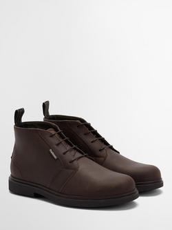 Barbour Meays Chukka Boots, Black - view 2, Dark Brown