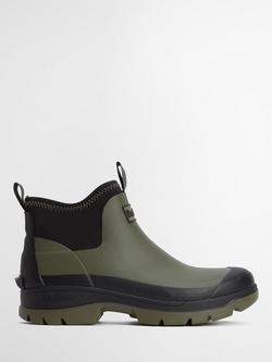 Barbour Ridge Wellington Boots, Khaki/Black, Khaki/Black