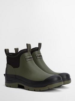 Barbour Ridge Wellington Boots, Khaki/Black - view 2, Khaki/Black