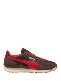 PUMA Easy Rider Vintage Trainers, Chocolate/Red, Chocolate/Red