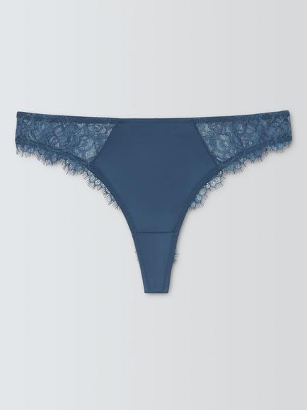 John Lewis Riley Brazilian Knickers, Petrol, Petrol