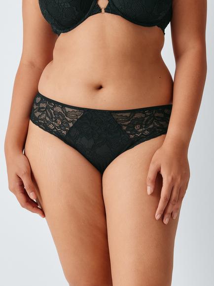John Lewis Rosalind Knickers, Black, Black