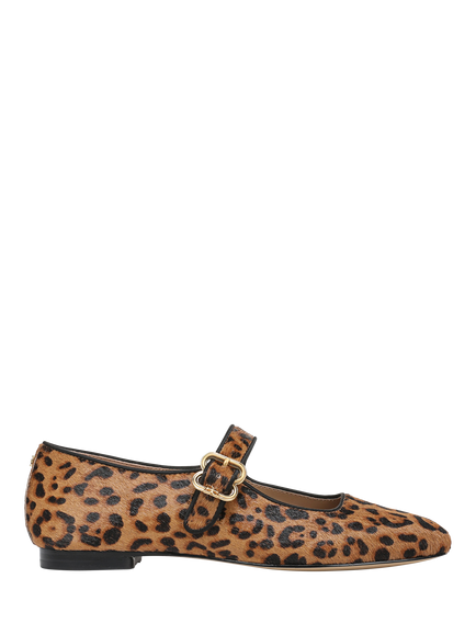 Sam Edelman Michaela Animal Print Mary Jane Ballerina Pumps, Multi, Multi