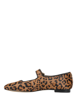 Sam Edelman Michaela Animal Print Mary Jane Ballerina Pumps, Multi - view 2, Multi