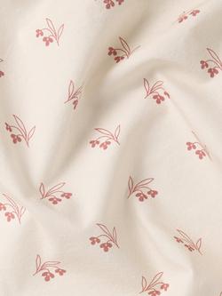 Piglet in Bed Martha Washed Cotton Bedding - view 2, Dusty Pink