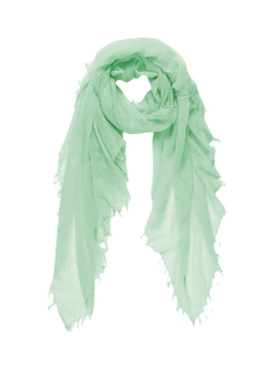 Pure Collection Ultra Fine Pure Cashmere Scarf, Mint