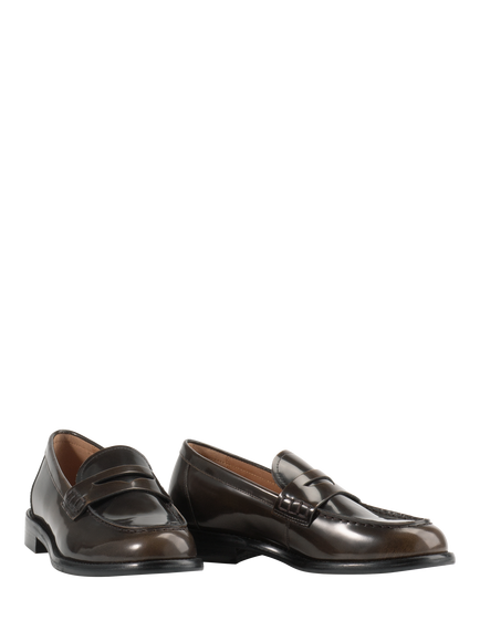 Vagabond Shoemakers Linn Leather Penny Loafers, Chocolate - view 2, Chocolate