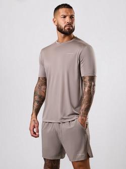 Gym King Energise T-Shirt, Truffle - view 2, Truffle