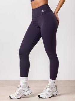 Gym King 365 Elasticated Leggings, Aubergine