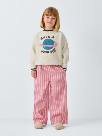 John Lewis Kids' Planet Jumper, Multi - view 2, Multi