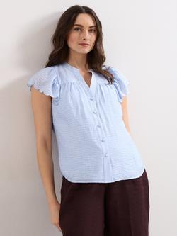 Phase Eight Aleasha Blouse, Pale Blue, Pale Blue
