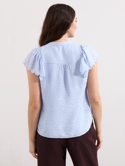 Phase Eight Aleasha Blouse, Pale Blue - view 2, Pale Blue