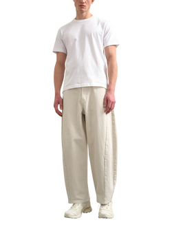 Topman Rigid Barrel Jeans, White