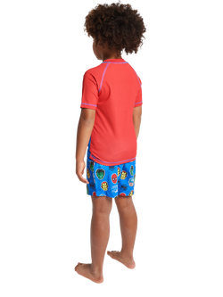 Brand Thread Kids' Avengers Rash Vest & Shorts Set, Multi - view 2, Multi
