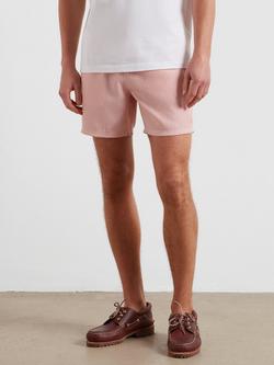 Farah Seersucker Swim Shorts, Coral Reef, Coral Reef