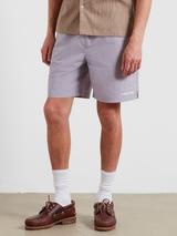 Farah Archive Script Logo Swim Shorts, Dusky Lavender
