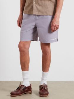 Farah Archive Script Logo Swim Shorts, Dusky Lavender, Dusky Lavender