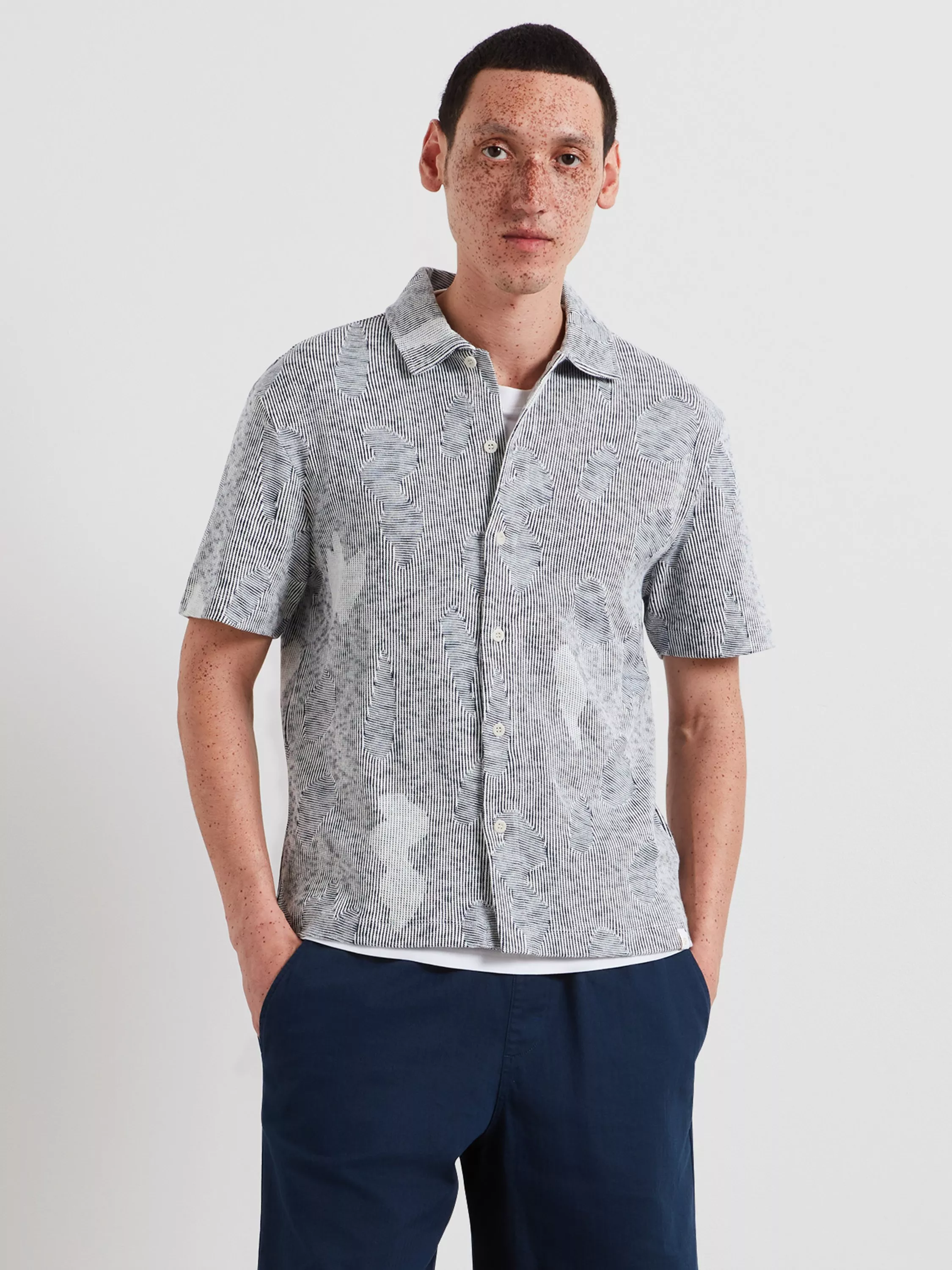 Jacquard Men's Shirts | John Lewis & Partners