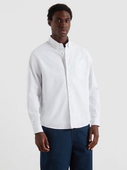 Farah Cotton Regular Fit Shirt, White