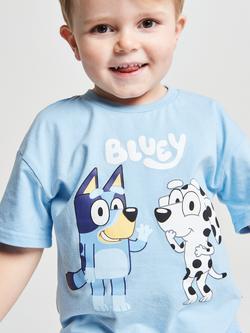 Brand Threads Kids' Short Sleeve Bluey Print T-Shirt, Pack of 2, Multi - view 2, Multi