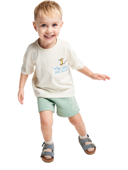 Brand Threads Kids' Gruffalo T-shirt and Shorts Set, Multi, Multi