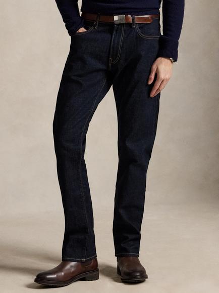 Polo Ralph Lauren Hampton Straight Fit Jeans, Rinse Stretch, Rinse Stretch