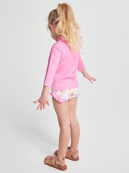 Brand Thread Kids' Bluey Swim Set, Pink - view 2, Pink