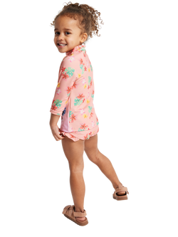 Brand Threads Kids' Moana Long Sleeve Swim Set, Multi - view 2, Multi