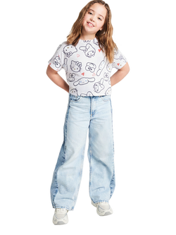 Brand Threads Kids' Hello Kitty T-Shirt, Pack of 2, Multi - view 2, Multi