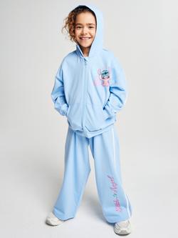 Brand Threads Kids' Lilo & Stitch Hoodie & Joggers Set, Blue, Blue