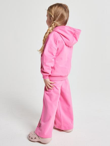 Brand Threads Kids' Peppa Pig Hoodie & Joggers Set, Pink - view 2, Pink
