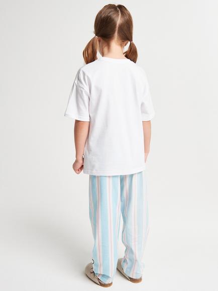 Brand Thread Kids' Cinnamoroll Cotton Long Pyjama Set, Multi - view 2, Multi