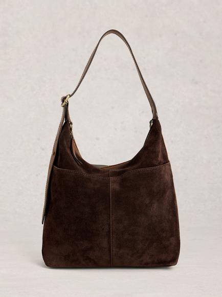 White Stuff Sophia Pure Leather Bag, Brown, Brown