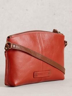 White Stuff Hollie Pure Leather Mini Crossbody Bag - view 2, Pink