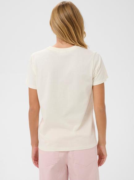 Saint Tropez Pixie Le Grand Amour Graphic T-Shirt, Natural/Multi - view 2, Natural/Multi