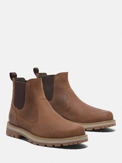 Timberland Britton Road Leather Chelsea Boots, Brown - view 2, Brown
