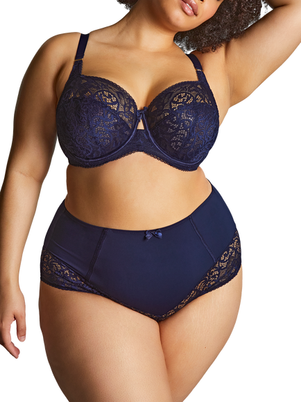 Sculptresse Estel High Waist Knickers, Navy, Navy