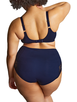 Sculptresse Estel High Waist Knickers, Navy - view 2, Navy