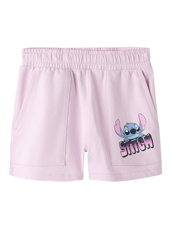 NAME IT Kids' Disney's Stitch Jogger Shorts, Pirouette, Pirouette