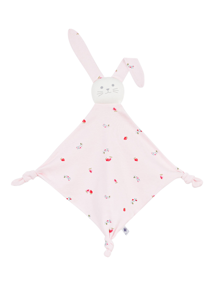 Petit Bateau Baby Bunny Comforter, Pink, Pink