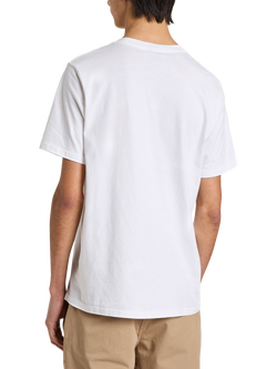 Paul Smith Zebra Embroidery Logo Regular Fit Cotton T-Shirt, White - view 2, White
