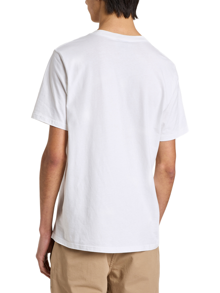 Paul Smith Zebra Embroidery Logo Regular Fit Cotton T-Shirt, White - view 2, White