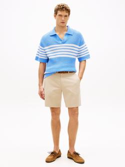 Tommy Hilfiger Cotton Blend Twill Shorts, Sandalwood - view 2, Sandalwood