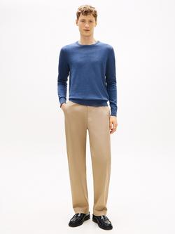 Tommy Hilfiger Essential Cotton Sweatshirt, Aegean Sea Heather - view 2, Aegean Sea Heather