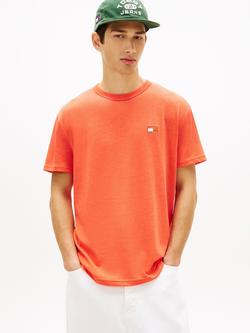 Tommy Hilfiger Cotton Blend Regular Fit Short Sleeve T-Shirt, Horizon, Horizon