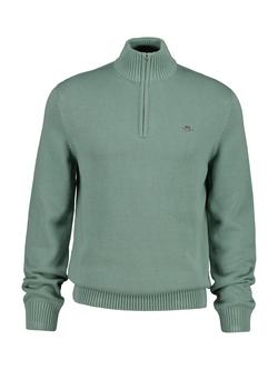 GANT Half Zip Cotton Jumper, Surplus Mint, Surplus Mint