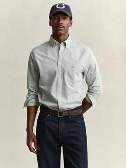 GANT Button Down Cotton Shirt, Surplus Mint, Surplus Mint