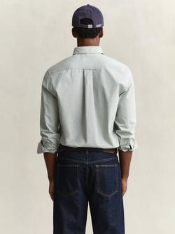 GANT Button Down Cotton Shirt, Surplus Mint - view 2, Surplus Mint